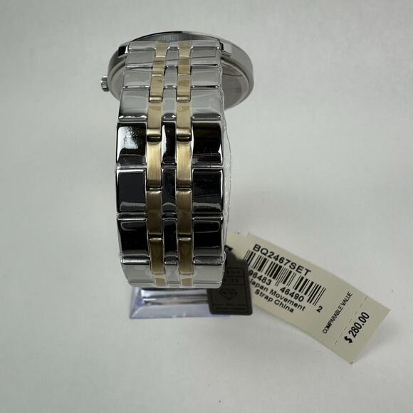 NWT Fossil His & Her Couple Set Diamond Lux Luther Watch BQ2467SET main image 6